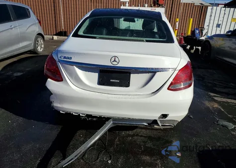 2017 Mercedes-Benz C 300 from USA, damaged, VIN 55SWF4JB0HU194475